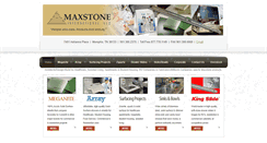 Desktop Screenshot of maxstoneusa.com