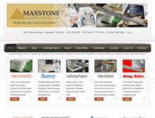 Tablet Screenshot of maxstoneusa.com